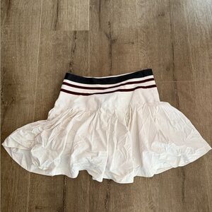White Wilson Tennis Skirt